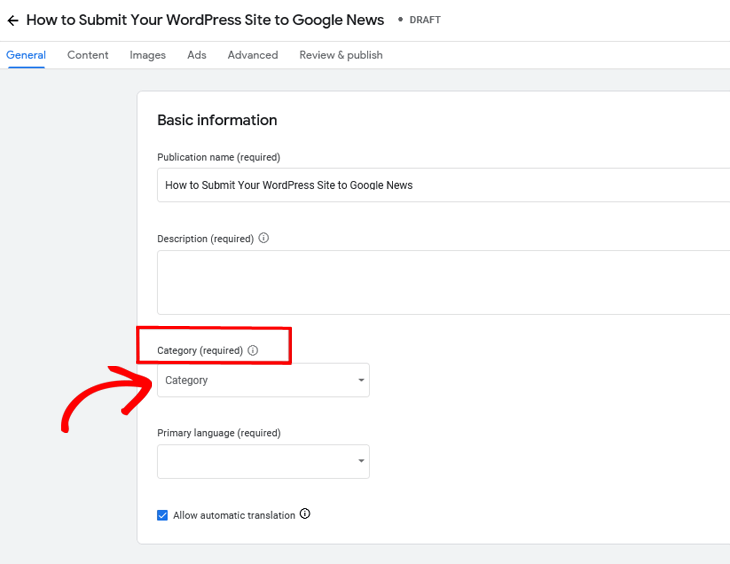 Passo a Passo: Cadastro do seu Site na Central do Editor do Google
