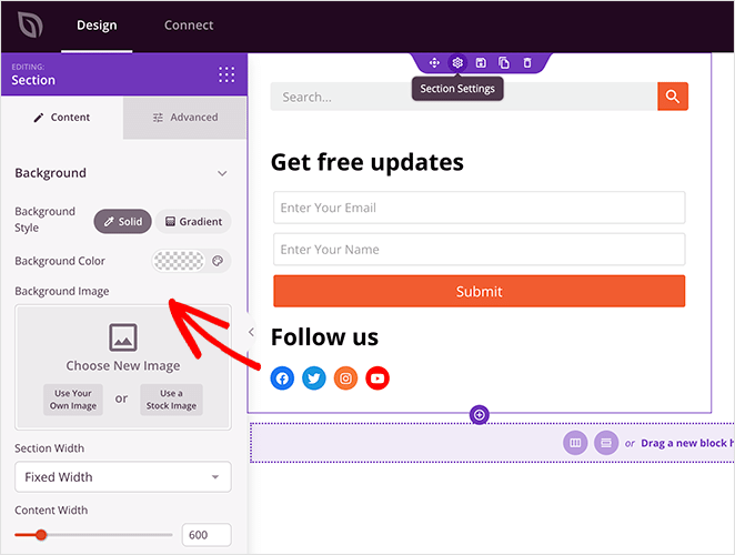 Como criar barras laterais personalizadas