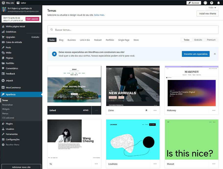 Como criar uma página de termos de uso WordPress