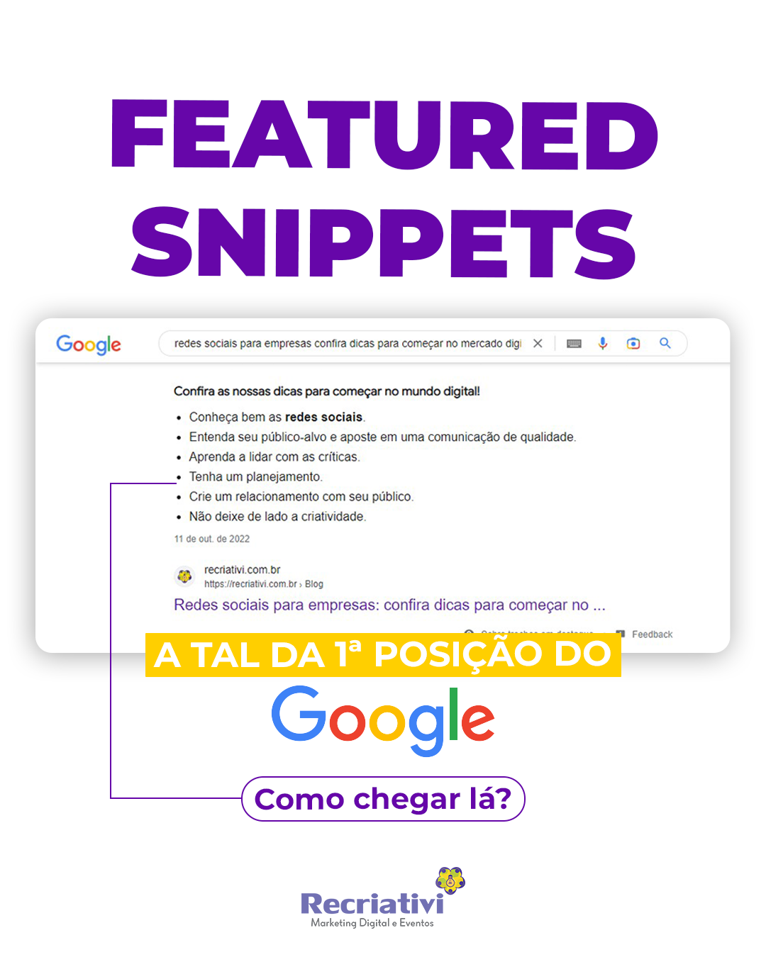 Como melhorar o snippet do Google