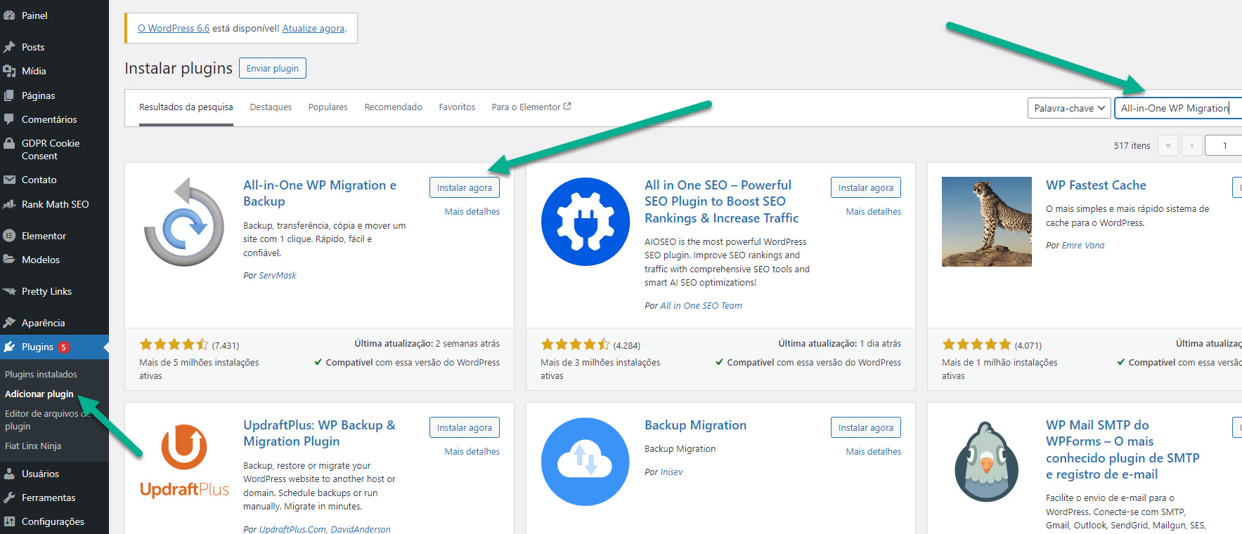 Serviços de Migração Gratuita: Hostinger vs HostGator para WordPress