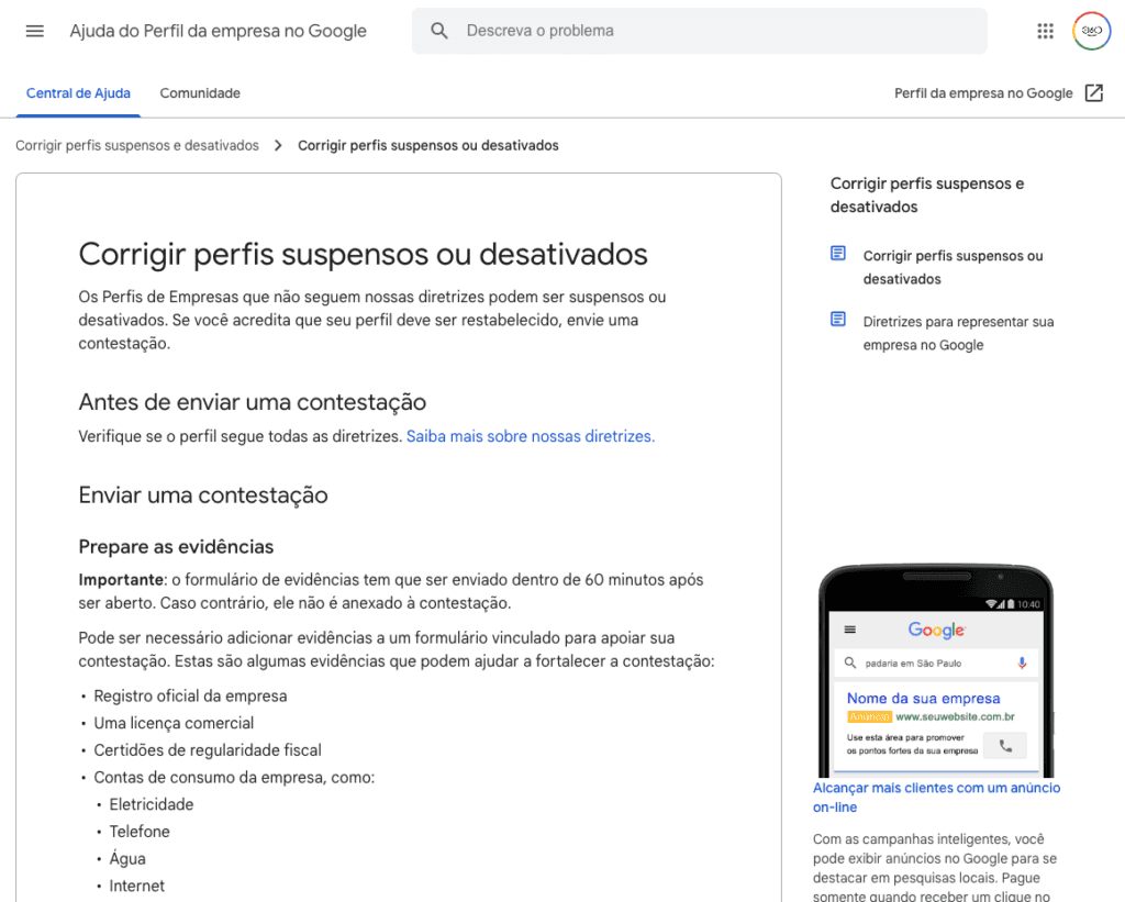 Guia Completo: Diretrizes do Google Meu Negócio para Evitar Suspensão