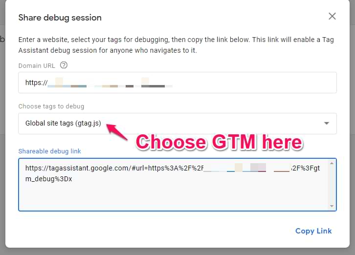 Debugging de tags no Google