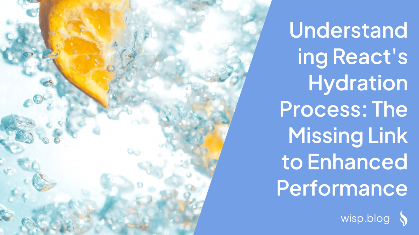 Hydration e performance SEO