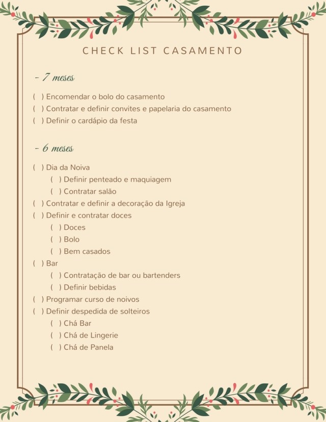 IA para checklists de festas e casamentos SEO