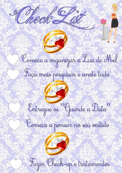 IA para checklists de festas e casamentos SEO