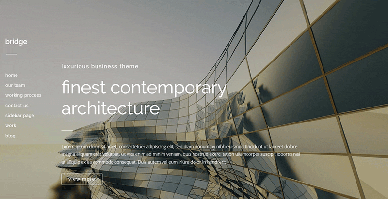 Como criar um portfólio de arquitetura impactante no WordPress