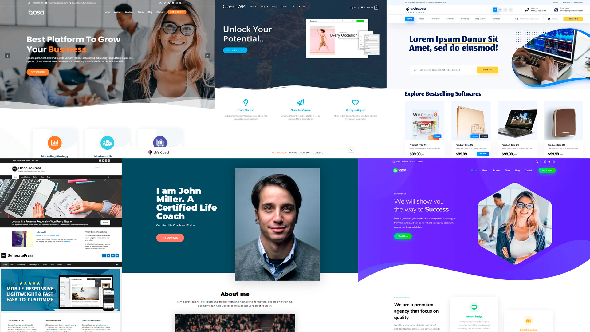 Os melhores temas WordPress gratuitos para ONGs em 2026