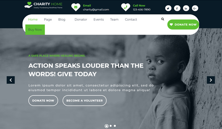 Os melhores temas WordPress gratuitos para ONGs em 2026