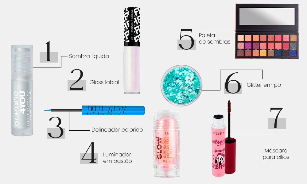 Otimização de nomes de cores e estilos de maquiagem