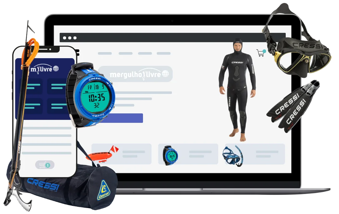 SEO local para lojas de mergulho e pesca sub