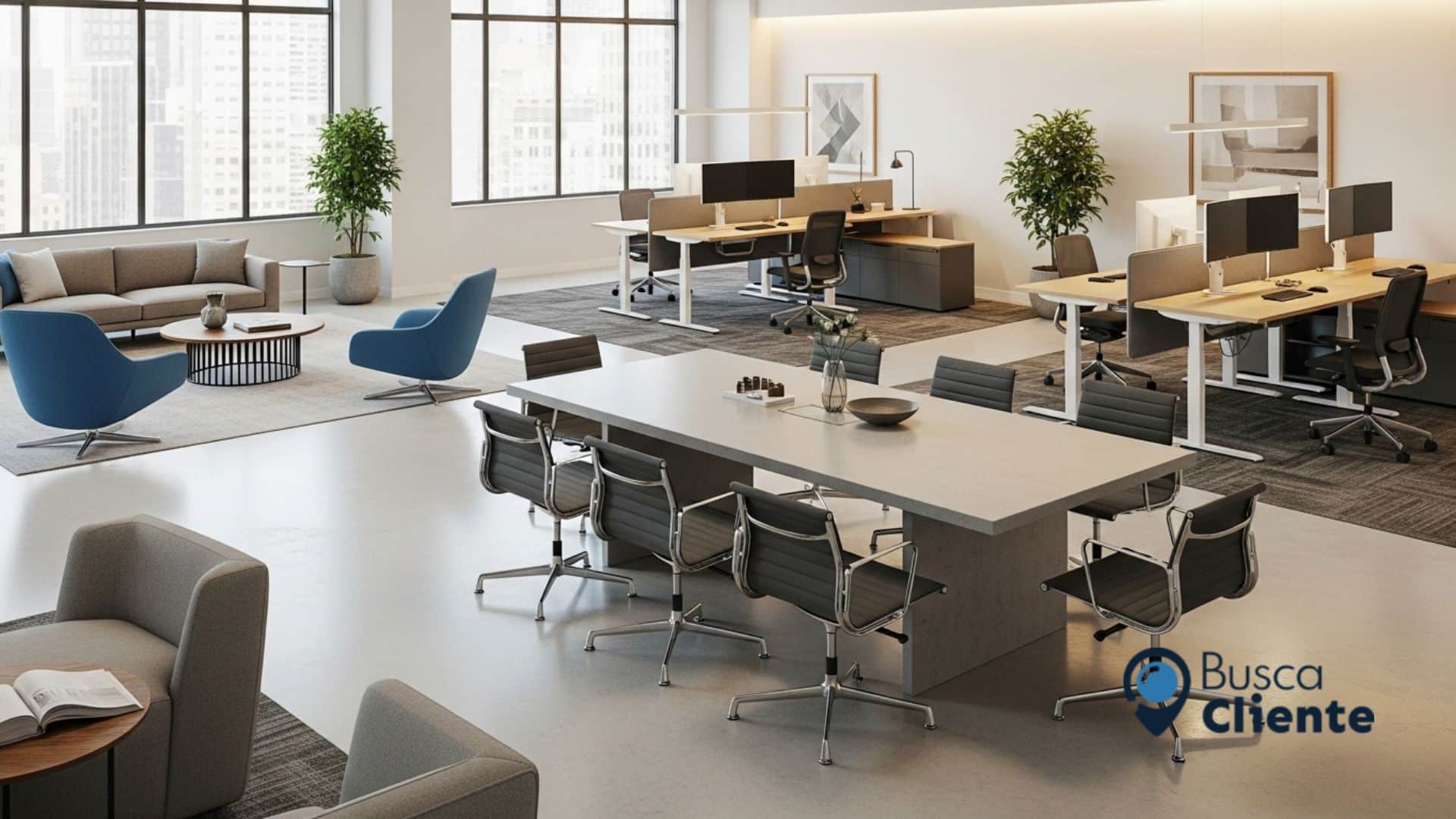 SEO local para lojas de móveis de escritório