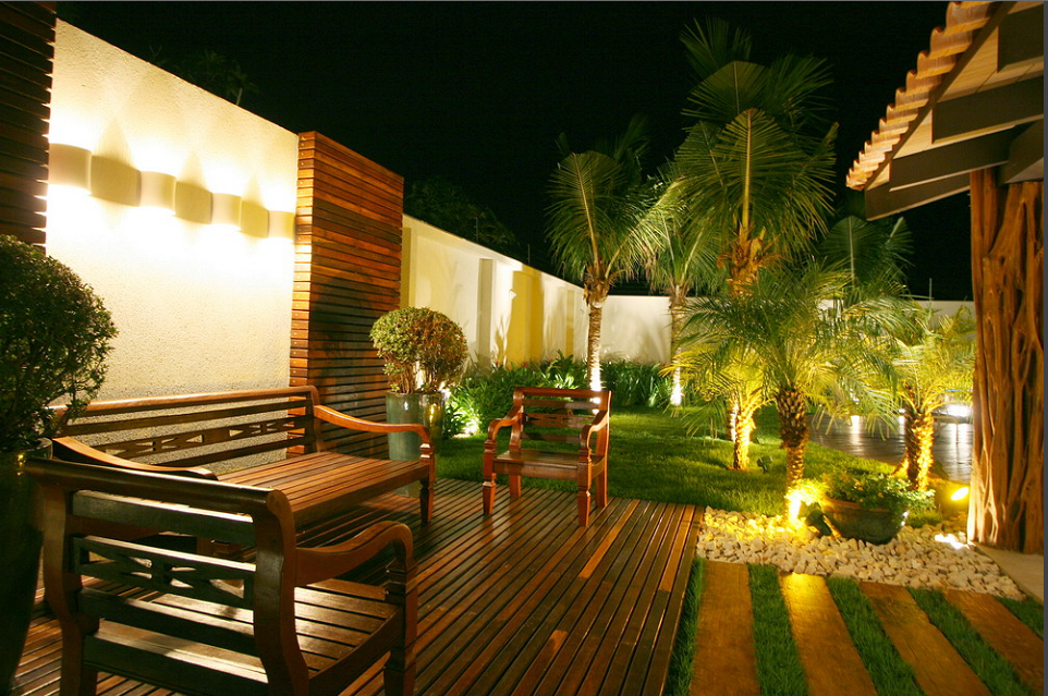 Tendências de Paisagismo 2026: Integrando Iluminação e Natureza