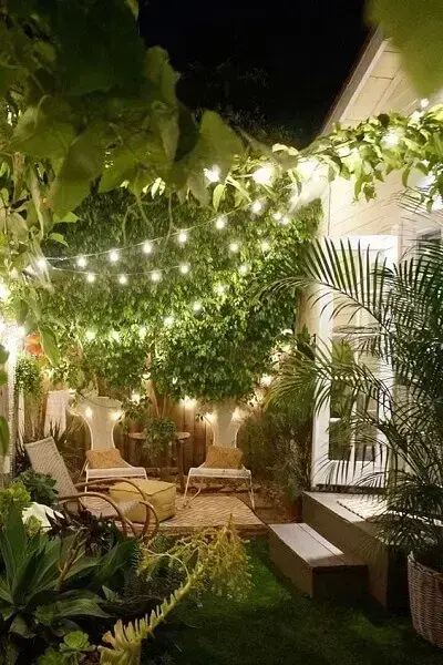 SEO para iluminação de jardins e áreas externas